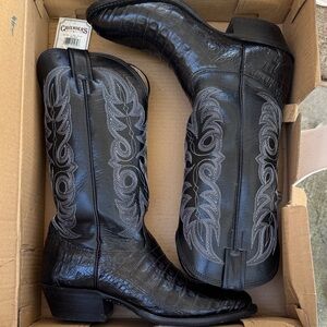 Black Western Boots for Men